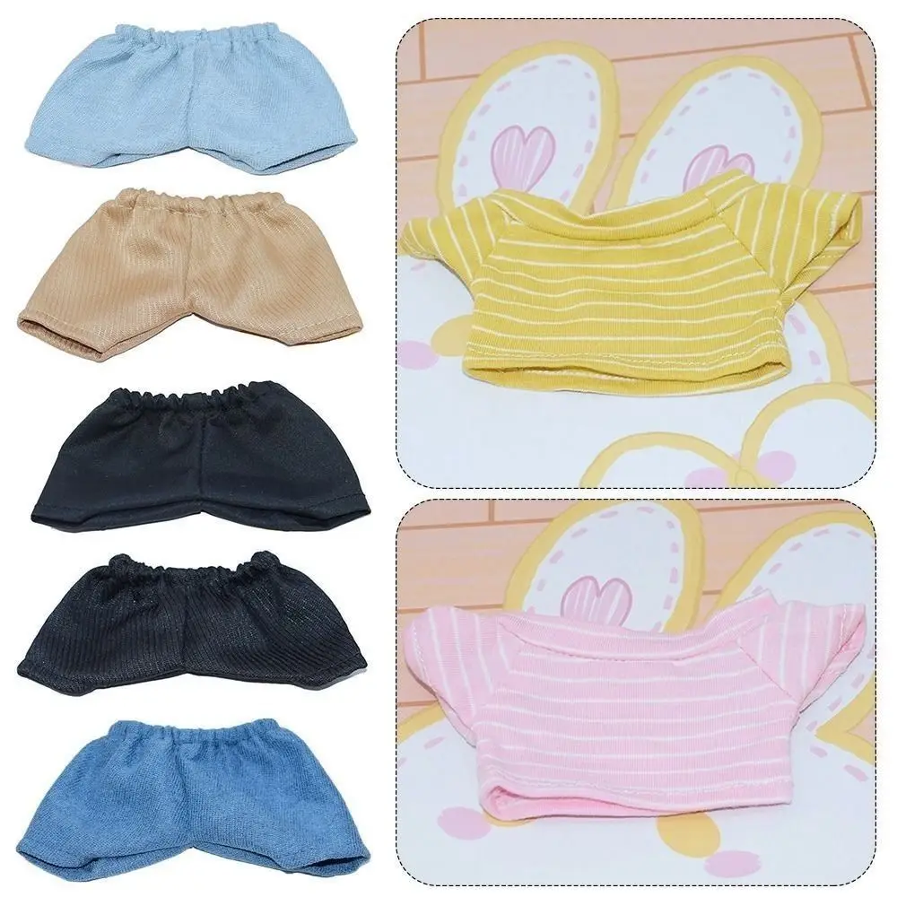 Cotton Mini T-shirt Clothes for 20cm Dolls