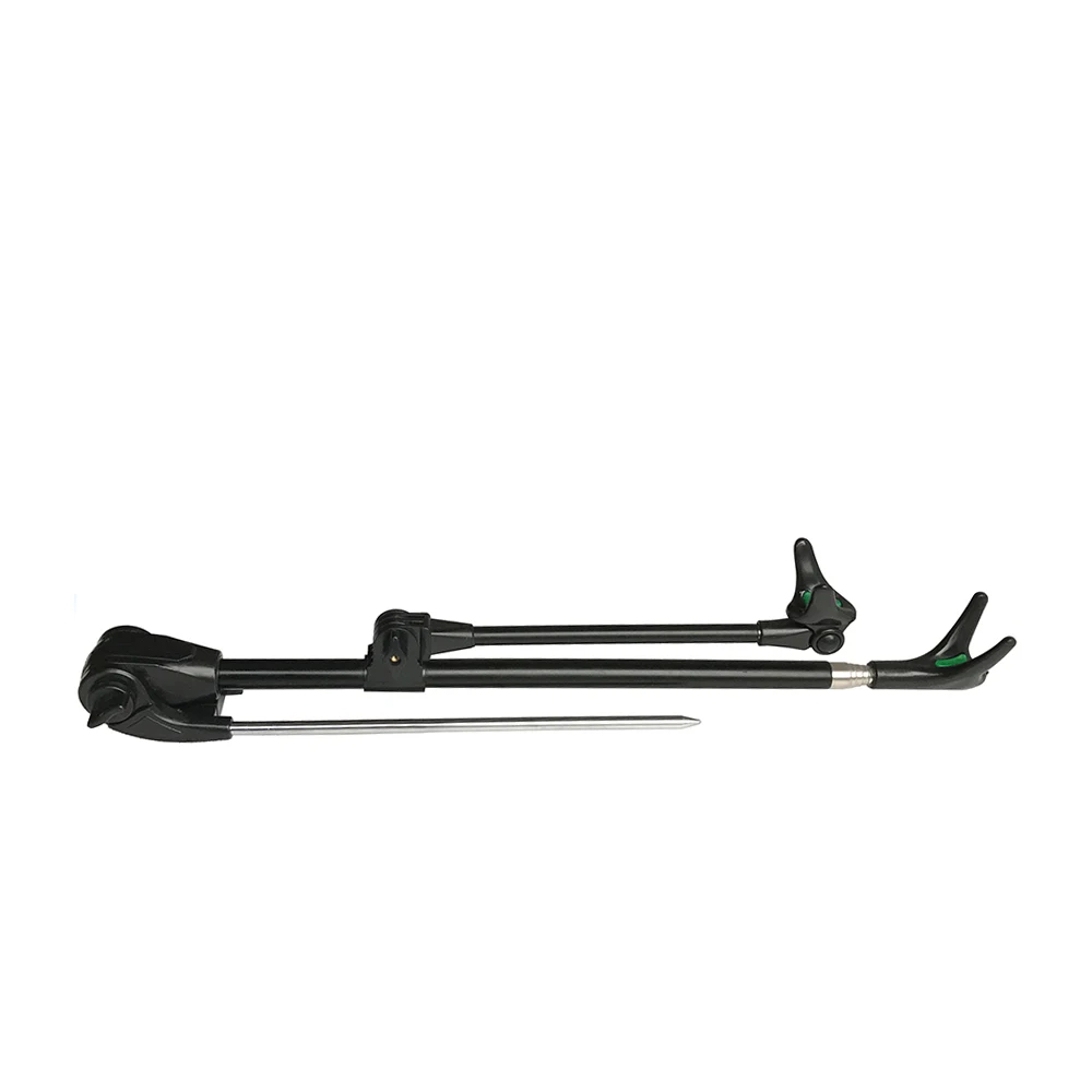 1.5m-2.4m Stainless Steel Fishing Rod Ground Inserted Stand Bracket Metal Holder Stable Strong 360 Degree Adjustable for Beach fishing rod bracket fishing rod support fishing rod rest fishing rod holder