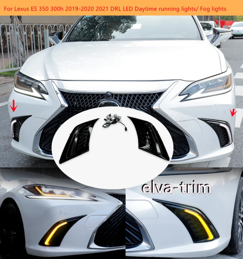For Lexus Es 350 300h 2019-2020 2022 Drl Led Daytime Running 