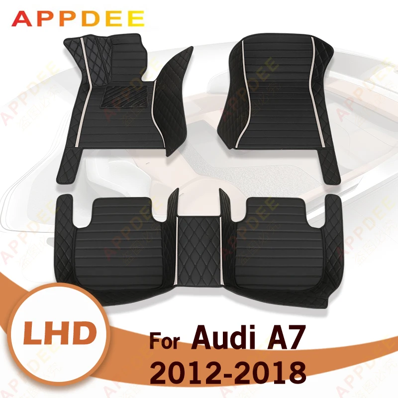 Car Floor Mats For Audi A7 2012 2013 2014 2015 2016 2017 2018 Custom