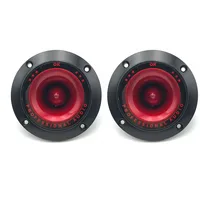 2pcs Piezoelectric 98MM Tweeter Speaker 3.8 Inch Audio Treble Ceramic Piezo Loudspeaker Horn Drivers Home Stage Audio Sound