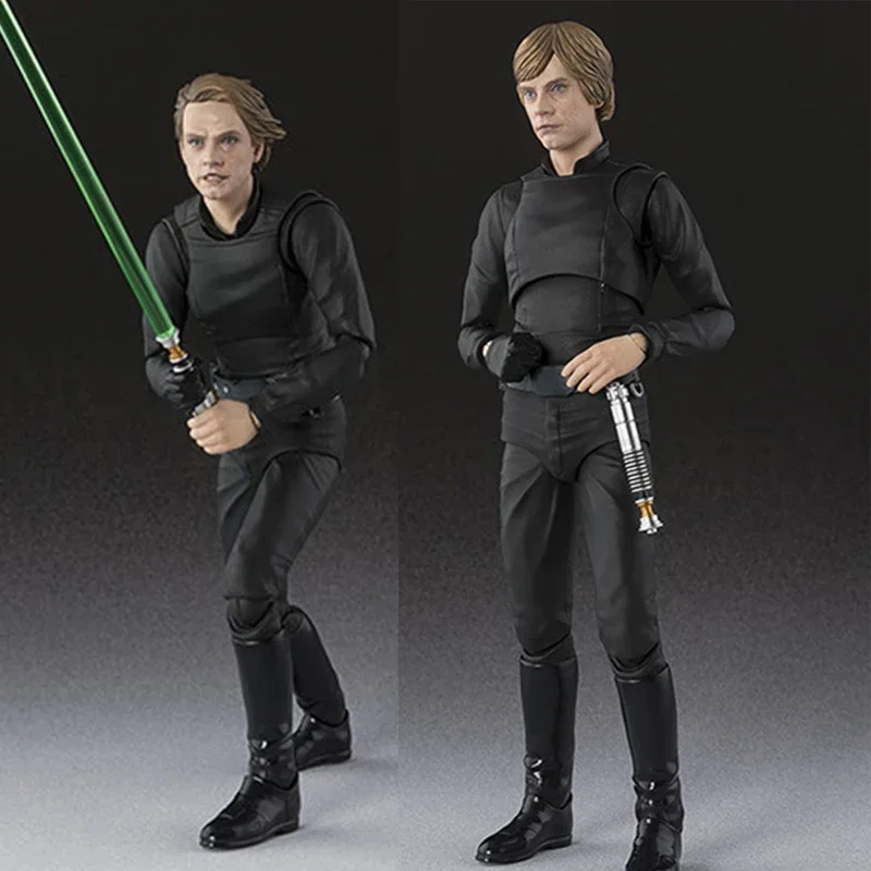Hot Toys 15Cm Shf Star Wars Series Figma Luke Skywalker Action Figure Anakin Jedi Knight Mobile Model Doll Gifts For Children