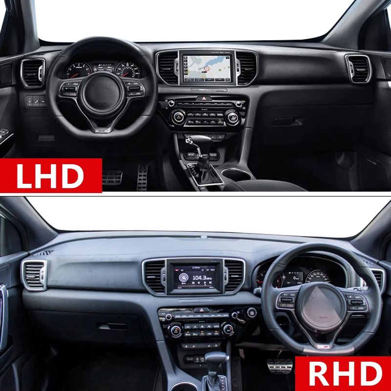 Car Dashboard Cover Anti-UV Light Pad and Accessories