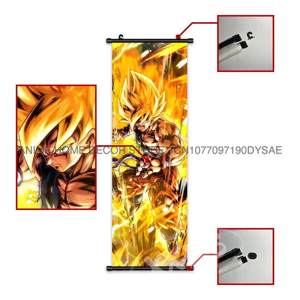 Dragon Ball Poster Anime Wallpaper Son Goku Hanging Painting