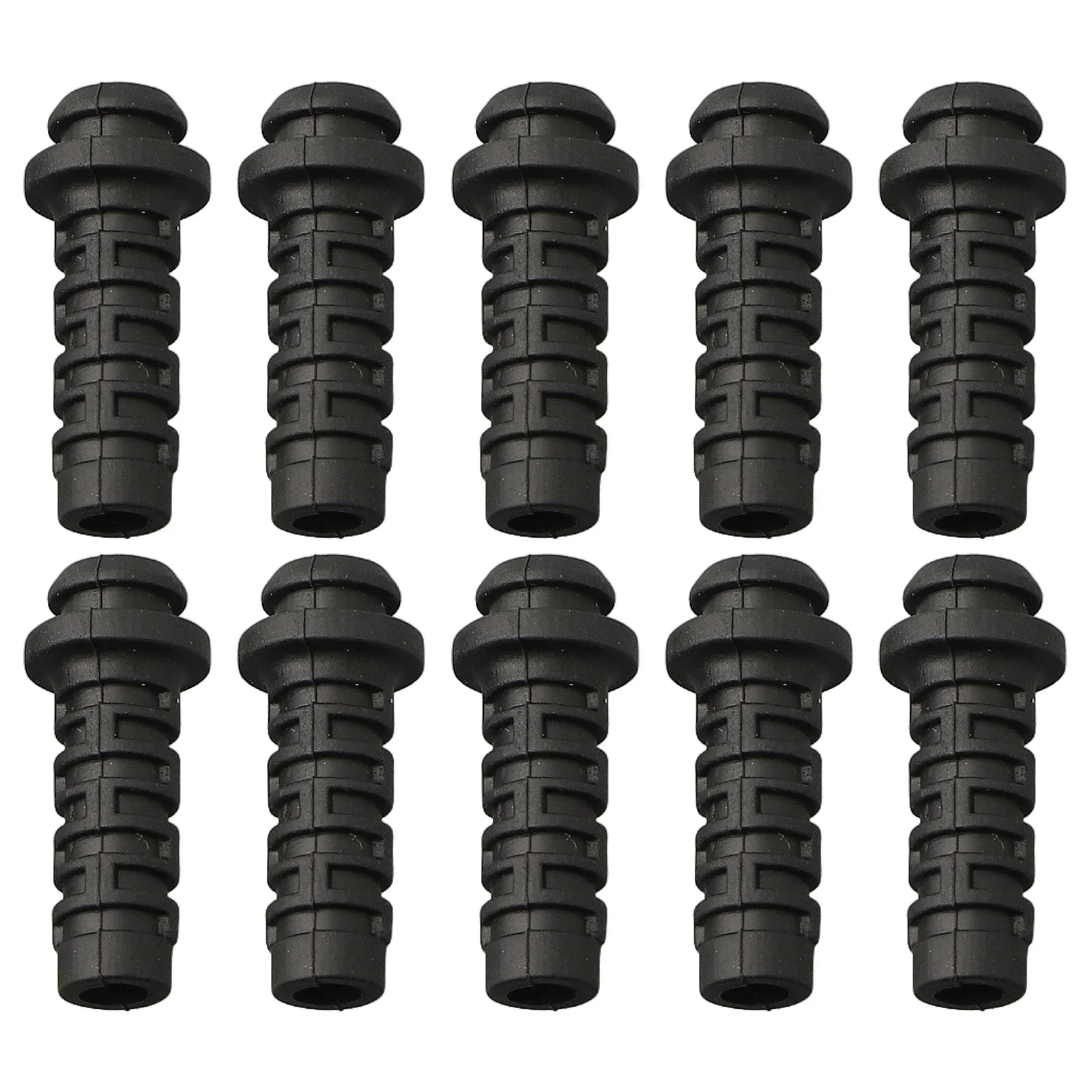 Cable Gland 10 Pcs 3/4/5mm Cable Gland Connector Rubber Strain Relief Cord Boot Wire Sleeve PVC Power Tool Hose Wire Cover Cable Gland