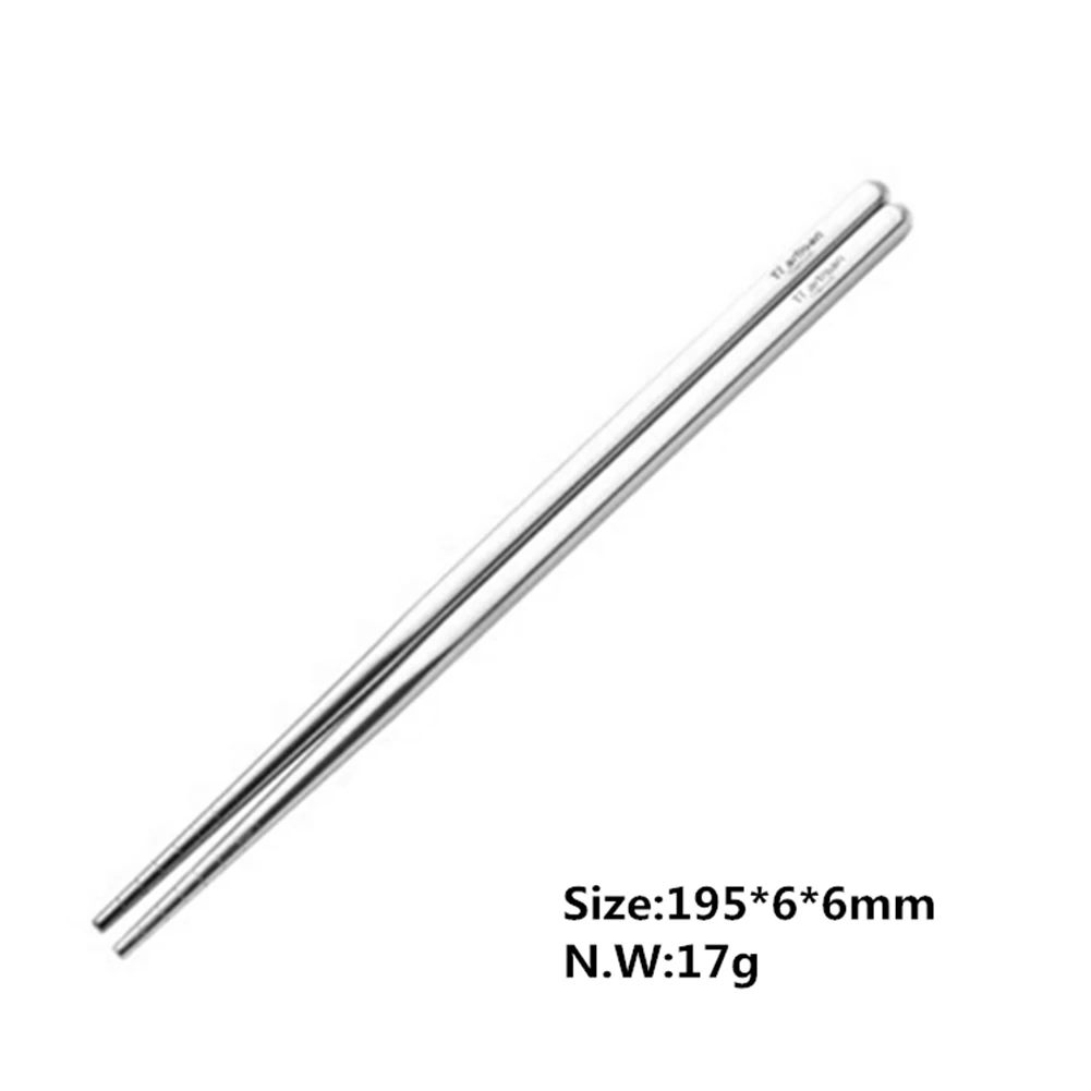 Perfect Gift Surprise Your Friends and Family with These Stylish and Practical Titanium Chopsticks Perfect for Any Occasion