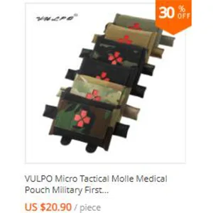 VULPO Taktische Gewehr Triple Magazin Tasche Modulare Molle Triple Mag Pouch Träger Für MP5 MP7 KRISS Jagd Airsoft – Detail 1