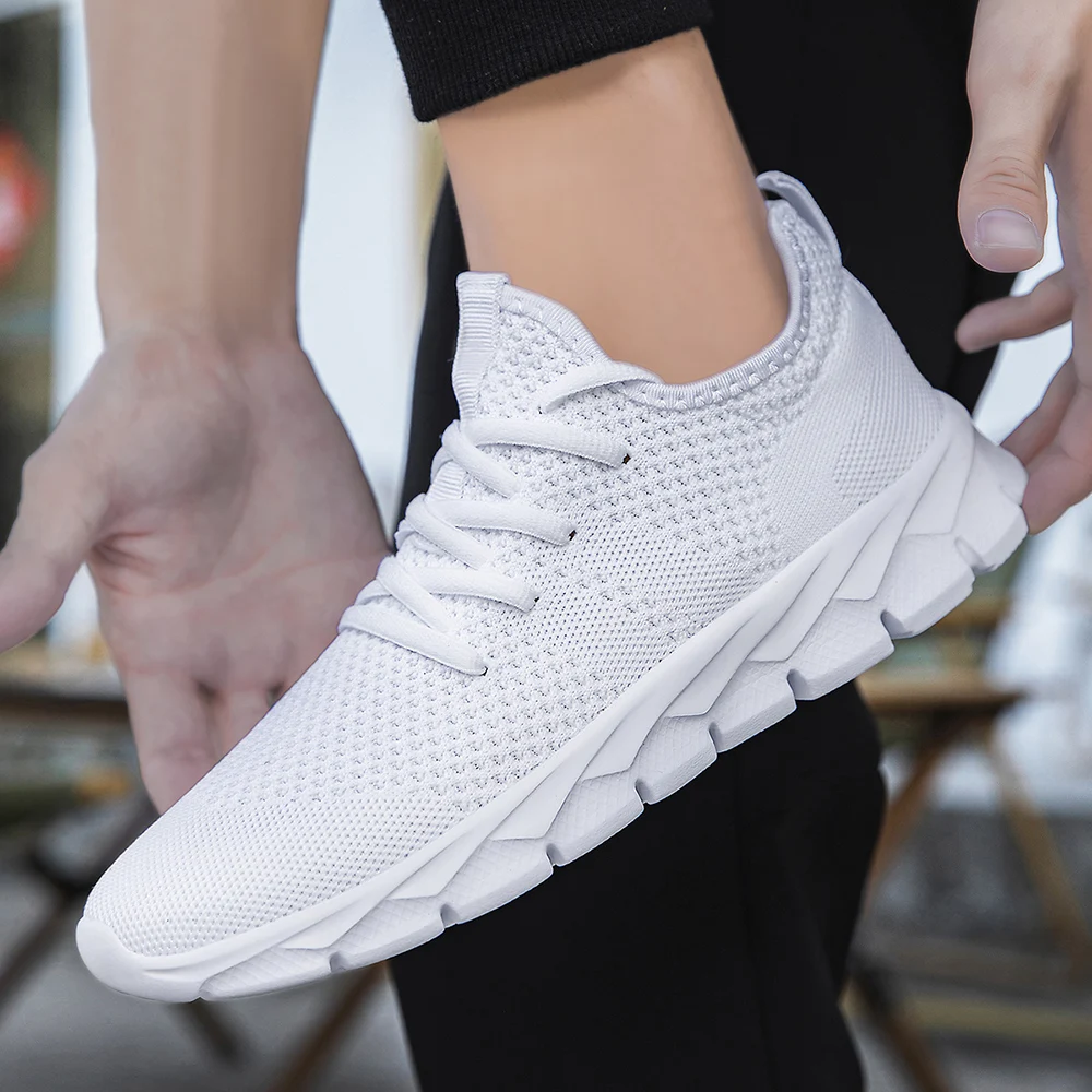 Description Picture 6 of itemLightweight Casual Men's Shoes Anti-slip Comfort Breathable Sneakers Outdoor Running Shoes for Men Push Size Mesh Footwear