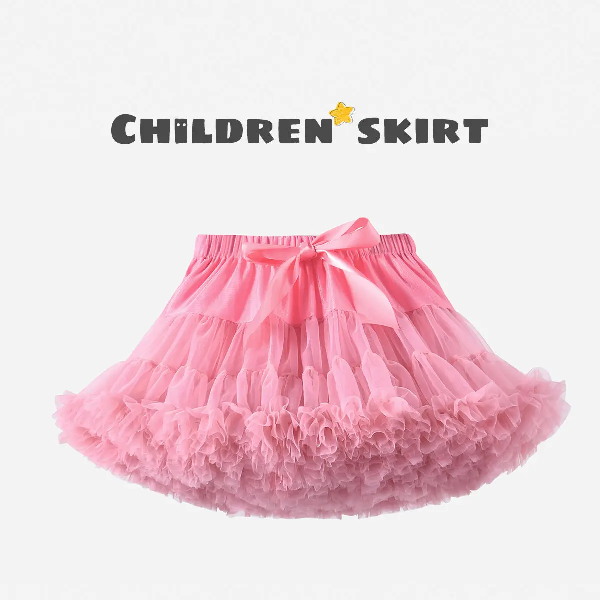 Girl Crinoline Underskirt for Lolita Dress with hoop Little Girl Under skirt Short Underskirt A-line Petticoat