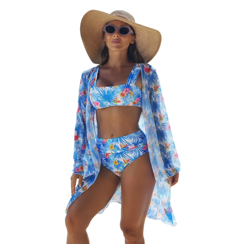 Bathing Suit Woman Swimsuits Bikini Sets Elegant Swim Cover Up Swimwear 3 Pieces Women's Two Piece Beachwear Bikinis Gate bikini set women swimwear bikini swimsuit
