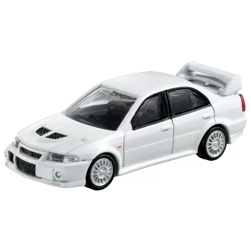 

Белый автомобиль Takara Tomy Tomica TP13 MITSUBISHI LANCER EVOLUTION VI GSR в коробке
