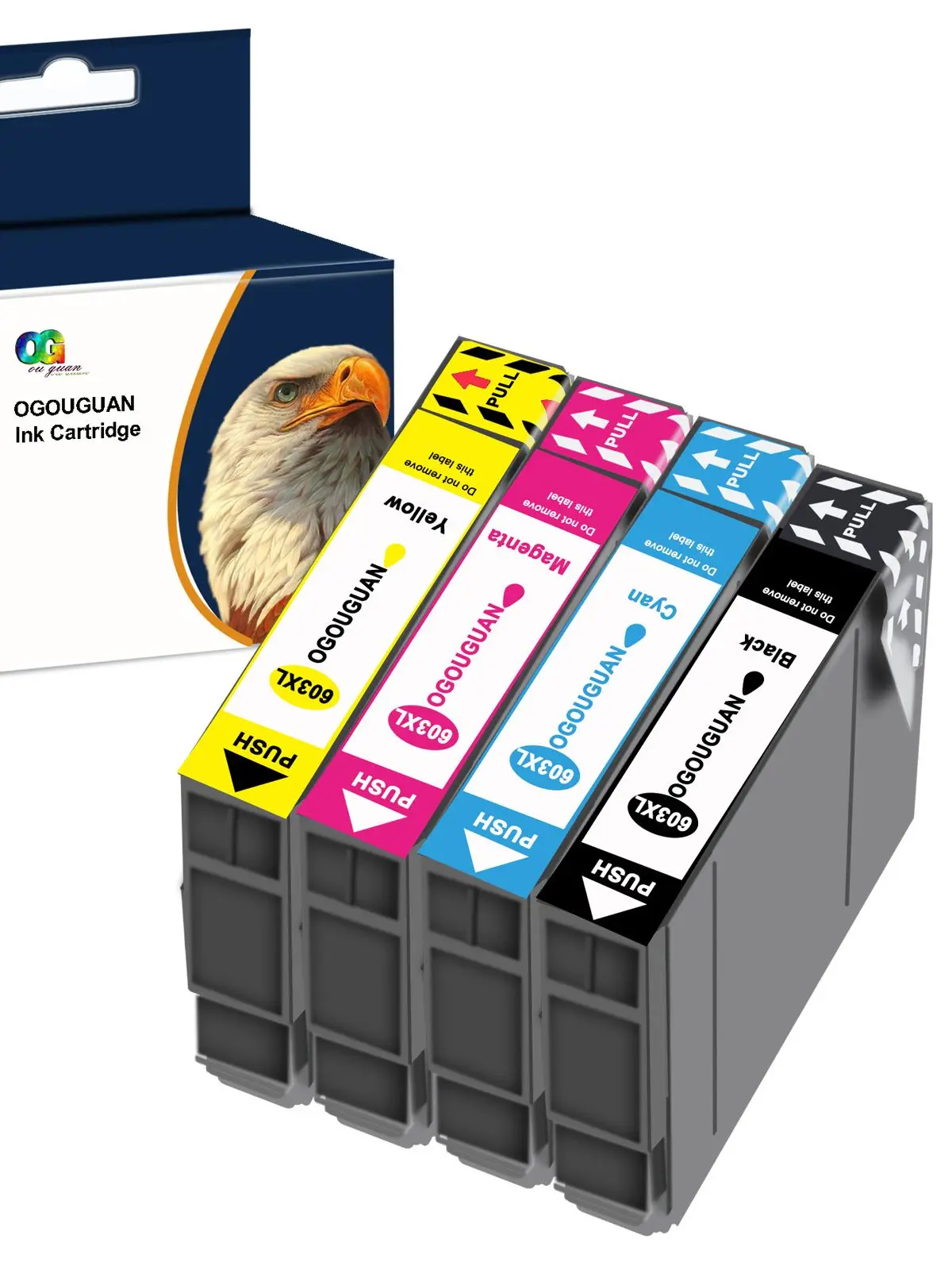 5pk T603XL Compatible epson 603XL Ink Cartridge for Epson XP 2100 XP