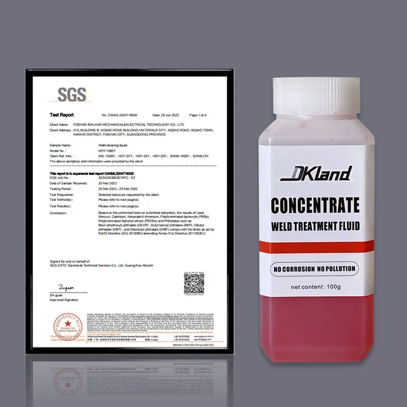 Stainless steel consumables for Bead Treatment Equipment Electrolytic Polishing Liquid Argon ARC welding black spot weld cleanin 4