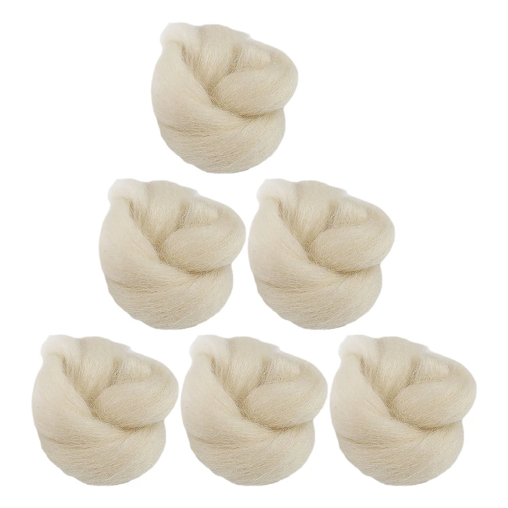 

6 Pcs Silicone Toe Sleeves Wool Separator Practical Anti-wear Anti-friction Protectors Gel Man