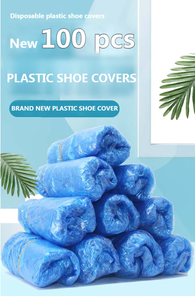 Waterproof Disposable Shoe Covers (1 Pack/100pcs)-1.jpg
