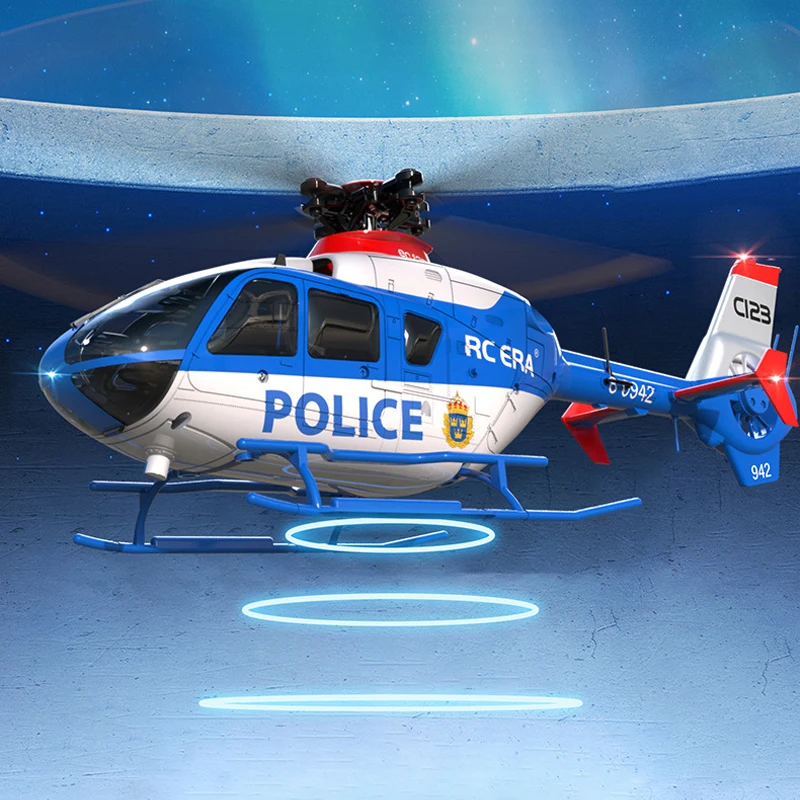 1:36 듀얼 브러시리스 리모컨 스턴트 헬리콥터, 6 채널 6 축 자이로스코프, Ec135 Rc 헬리콥터, 신제품