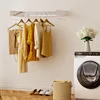 Laundry Wall Mounted Clothes Drying Rack, 40 INCH Wide, 60lbs Capacity,16.4 Linear Ft,Foldable Clothing Drying Rack 6