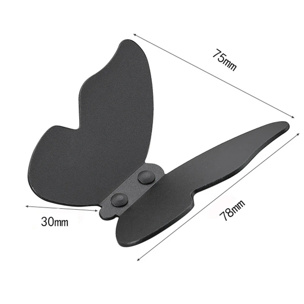 Creativity Butterflies Hook Aluminum Alloy Fashionable Wall Hook Key Storage Hanger Kitchen Bathroom Organizer For Towel Scarves 6