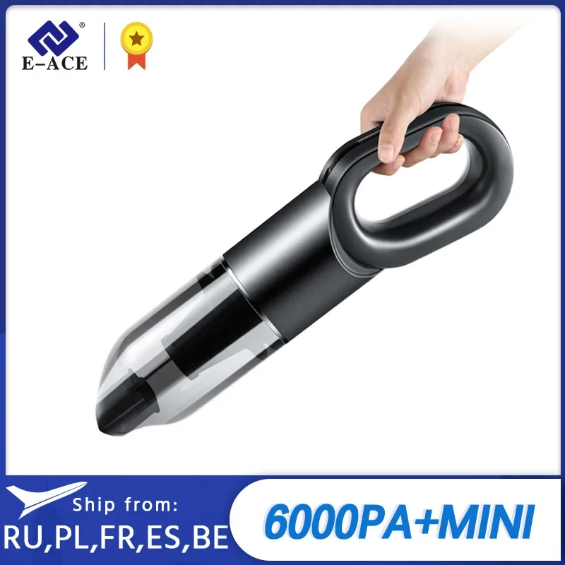 Wireless Car Vacuum High Suction Handheld Portable