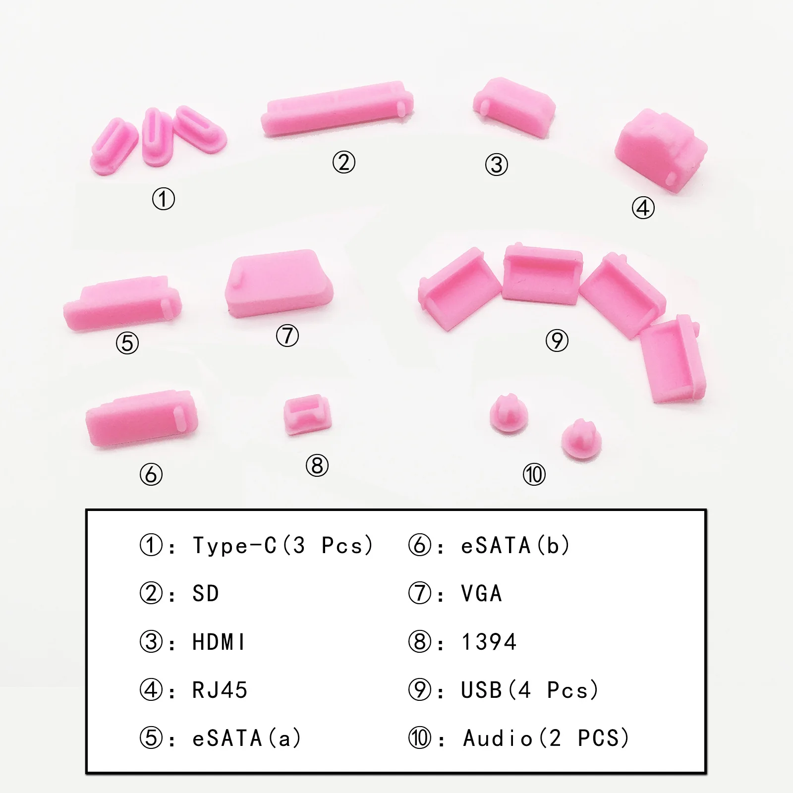 16 PCS Dust Plug Silicon Dust Plug Universal Notebook Laptop Anti Dust Plug Protective dust Stopper Plug USB Computer Dustproof Protector For laptop MacBook