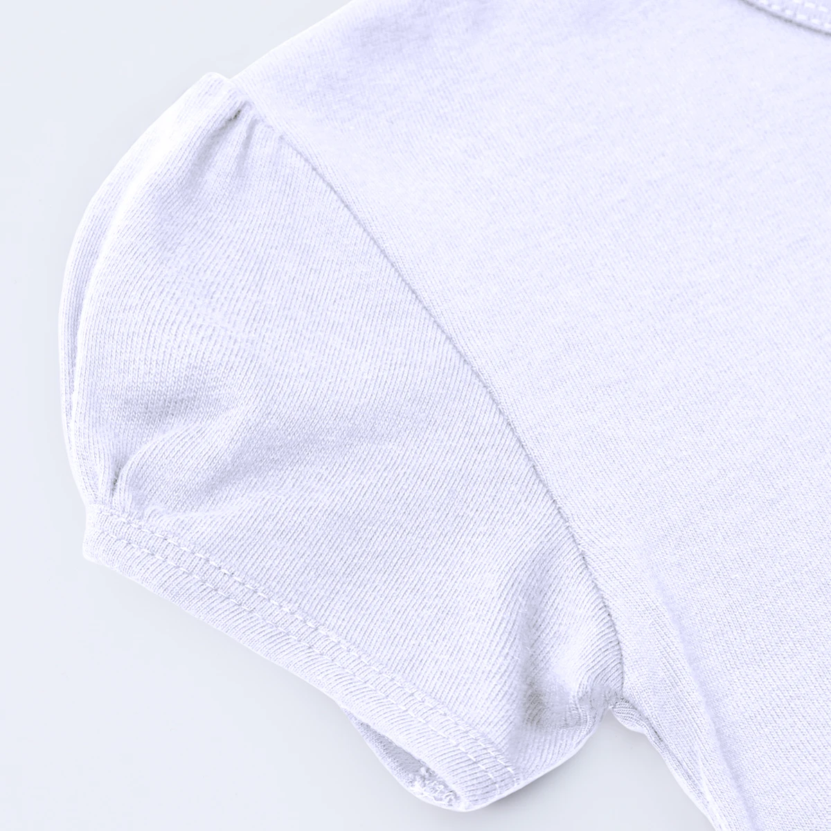 Girl T-Shirt Short Puff Sleeve 5