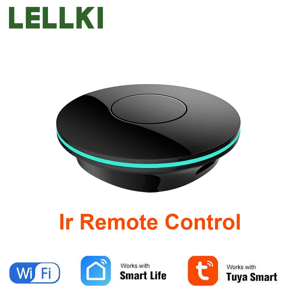 Wifi Ir Remote Control Tv Box Tuya Smart Life With Alexa Echo Dot Yandex Alice Station Google
