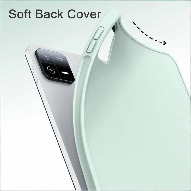 Versatile Foldable Leather Stand Case with Soft Silicone Cover, Fits Multiple Tablets