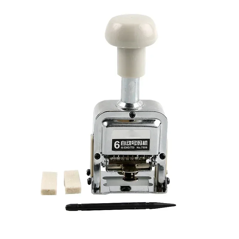 Machine The Office Into 6 Coding Automatic Page Numbering Chapter Number Marking Digital Position Stamp