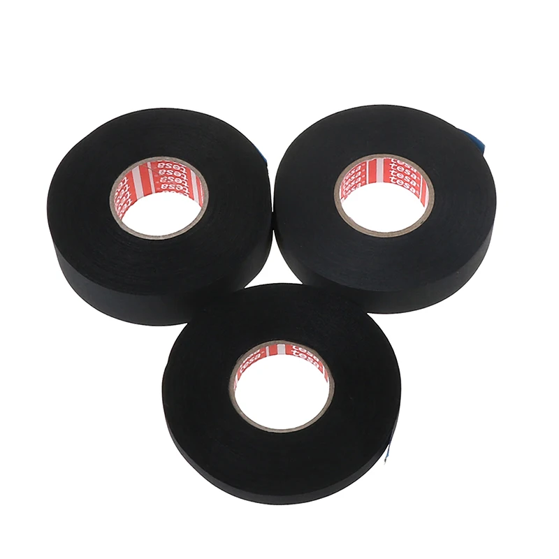

1Pc Tesa 51036 Adhesive Cloth Tape Fabric Wiring Loom Harness Length 25m