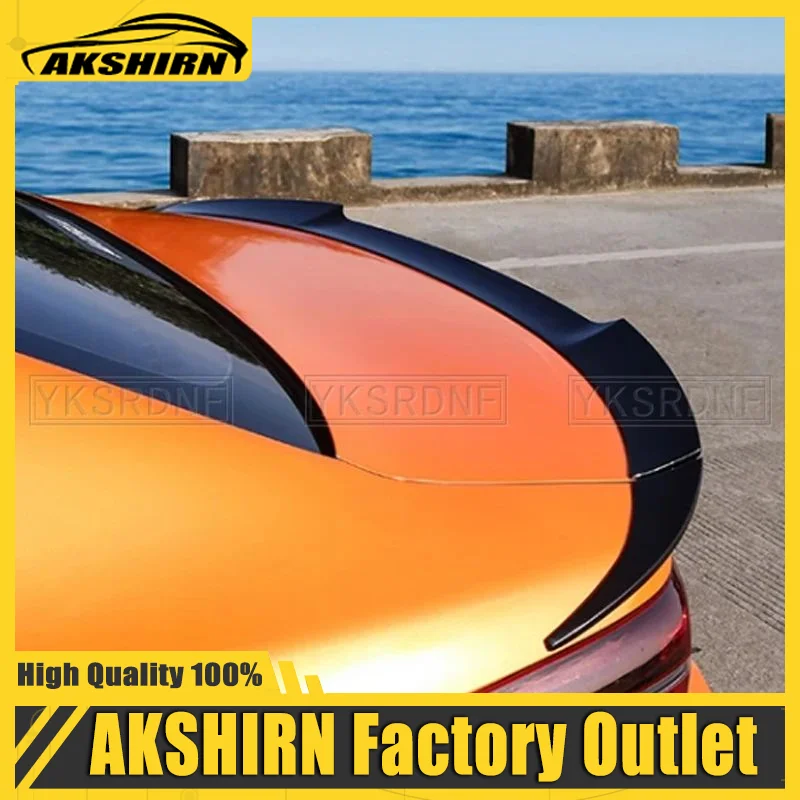 

For Mazda 3 Axela 2020 high quality ABS Plastic Unpainted Color Rear Spoiler Wing Trunk Lid Cover Car Styling