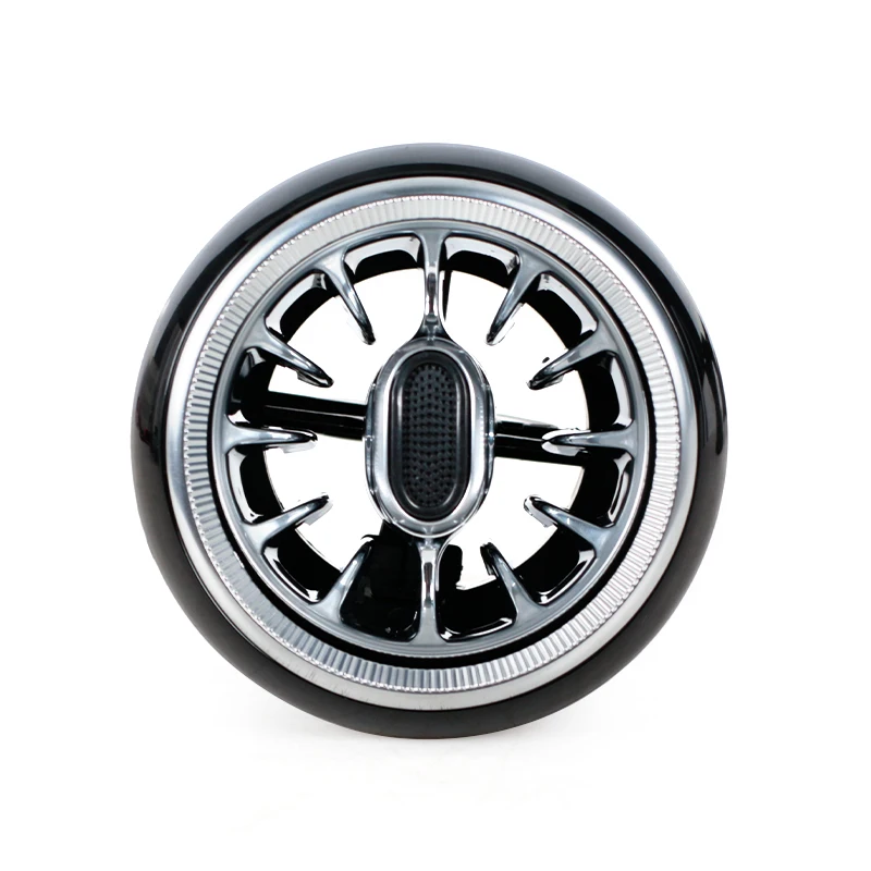 4PCS LED 전면 대시 보드 AC 에어 컨디션 환기구 아우디 A3 2013-2020 용 터보 인테리어 트림 자동차 액세서리