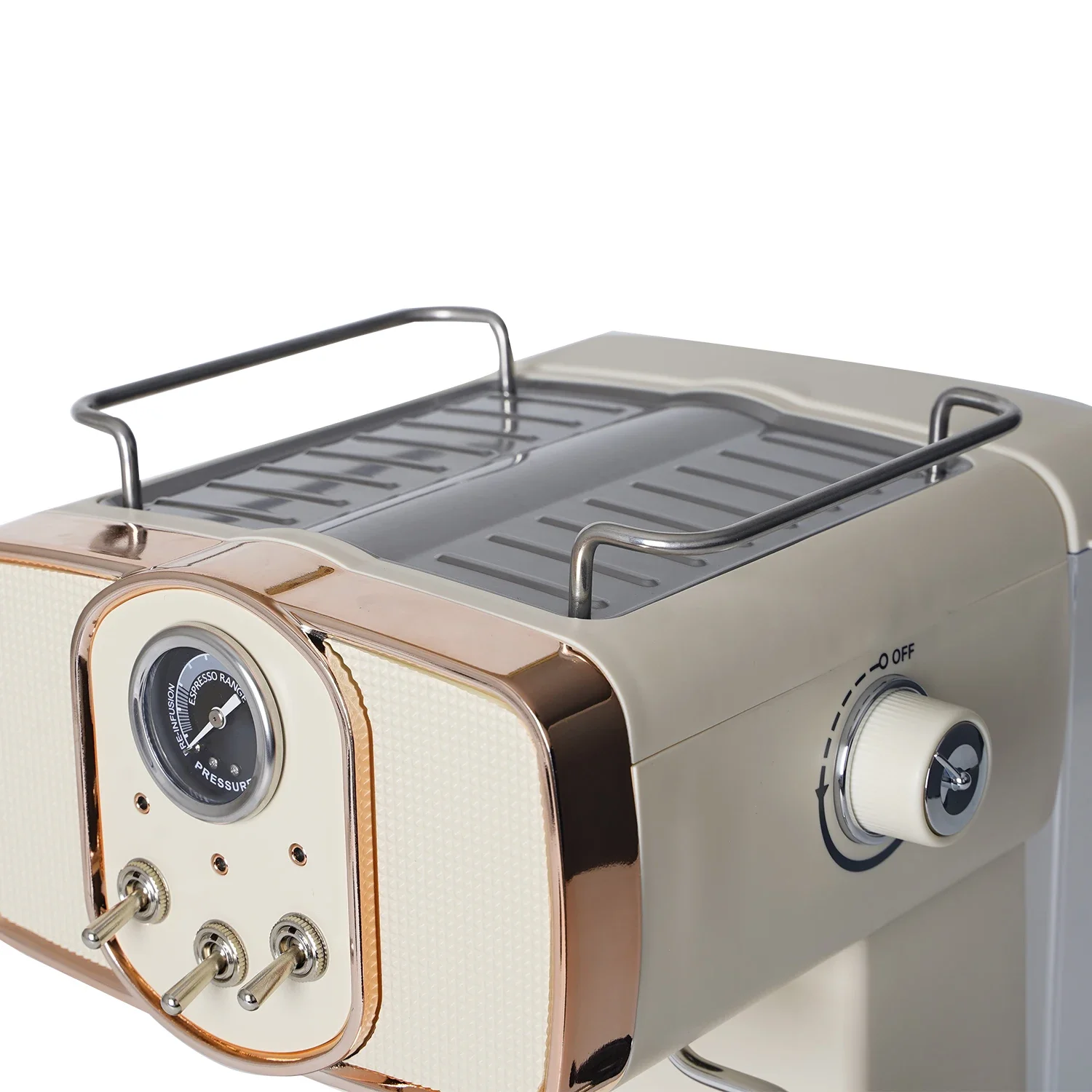 New 20 bar Espresso Coffee Machine with a 2-in-1 Coffee Maker and Milk frother