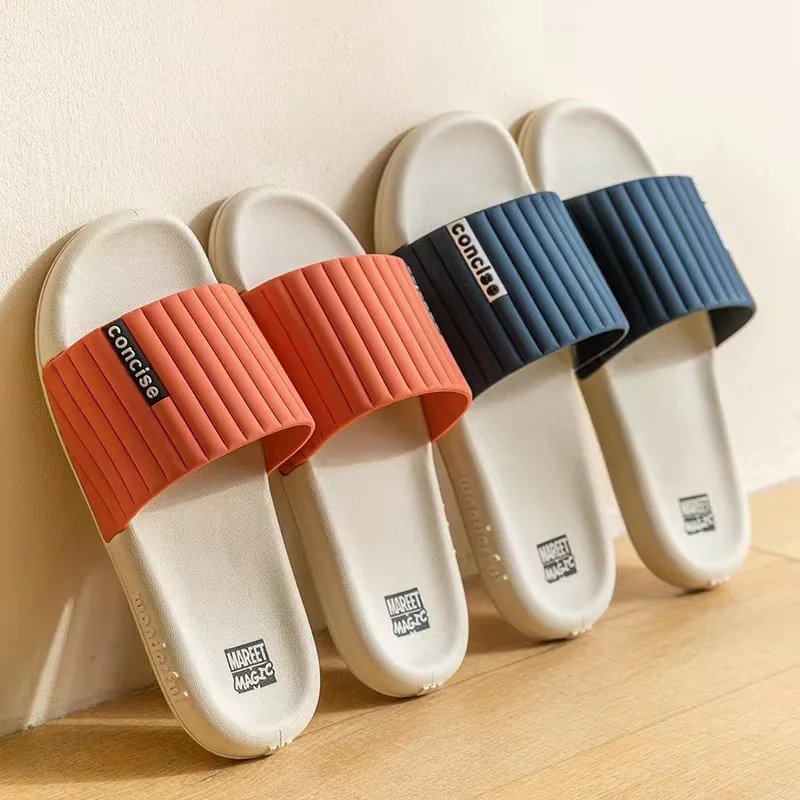 

Unisex Light EVA Soft Slippers Women's Summer Fashion Wear Slippers Home Home Sandals Bathrooms Men's Beach Shoes