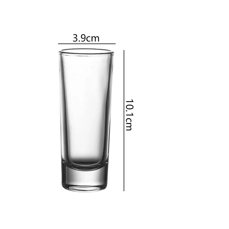 Set 12 Bicchierini Da Shot In Vetro 30 Ml – Base Pesante, Per Liquori, Cocktail E Whisky