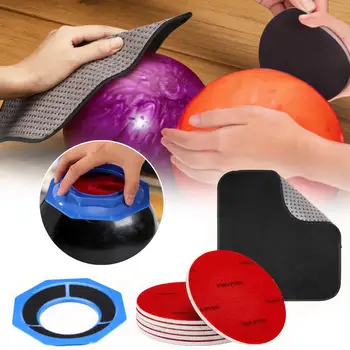 Kit per lucidare le palle da bowling, accessori per la pulizia portatili, universali e riutilizzabili per l'allenamento quotidiano, le competizioni e l'intrattenimento domestico