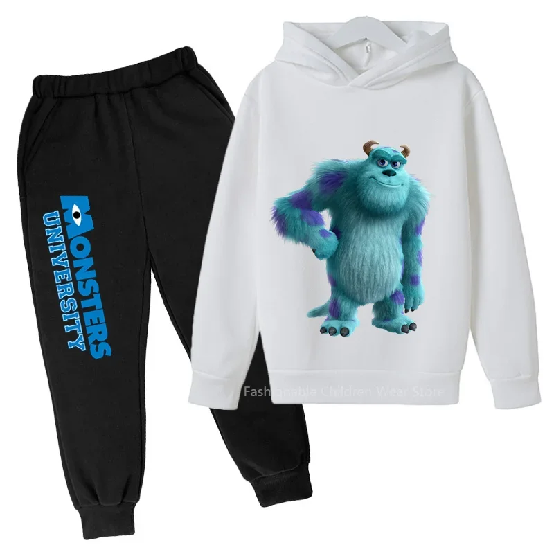 

Комплект из Толстовки и брюк Disney Monsters, Inc.-крутой и удобный хлопковый комплект для мальчиков и девочек на каждый день