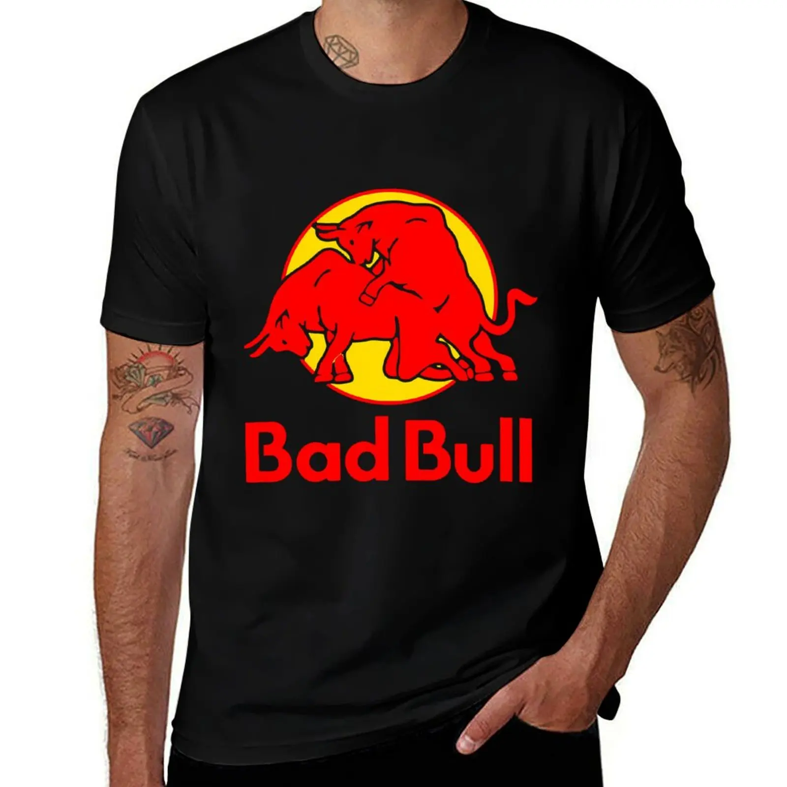 Bad Bull Parody Performance Short Sleeve Tee