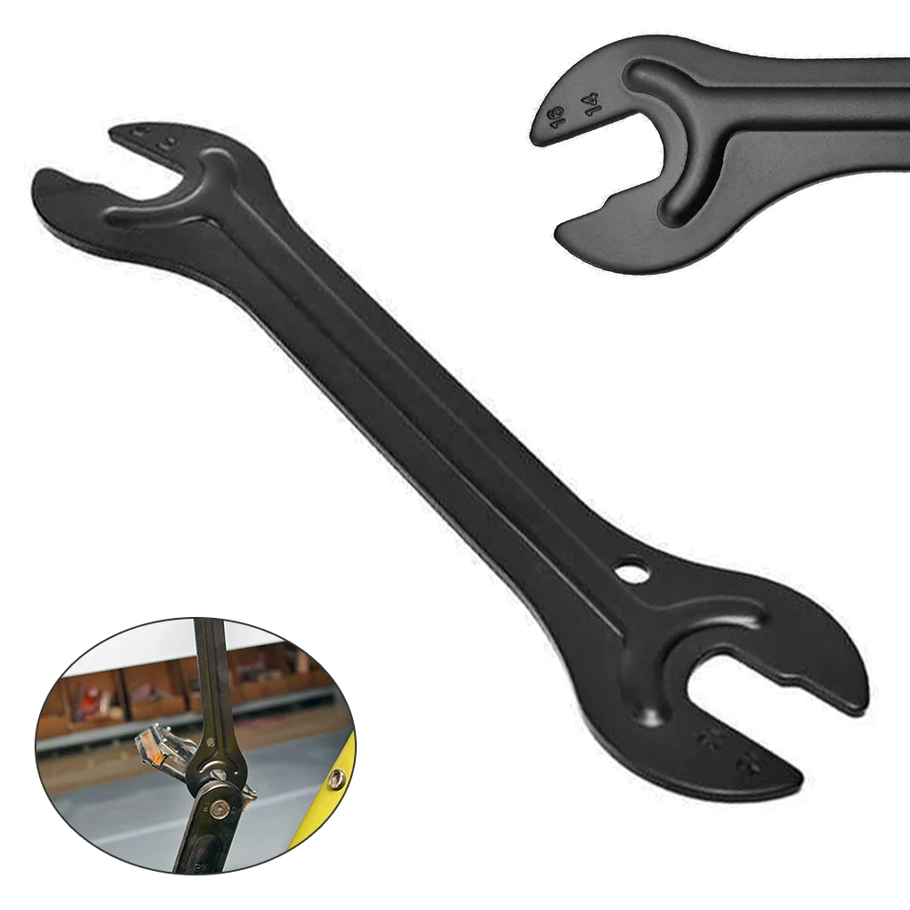 Durable Bike Wheel Hub Wrench Four Sizes Dual Steel Head Open End