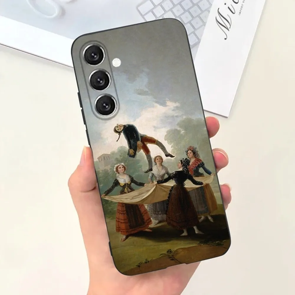 Spain Francisco Goya Art Black Phone Case