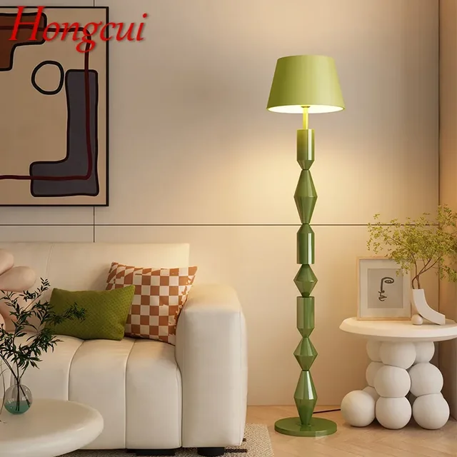 Hongcui Contemporary Floor Lamp Luxury Living Room Bedroom Study Villa Hotel LED Fashion Creativity Decorative Standing Light