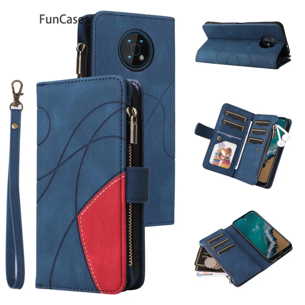 Cover Posteriori Per Estuche Nokia G50 Custodia Multifunzionale Custodia Sfor Telofon Nokia Capinha G50 Book Wallet Phone Tel Wellat