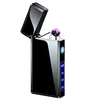 Single Arc Electric lighter Metal Windproof flameless USB Touch Sensing Cigarette Lighter Outdoor portable lighter men's gifts 5