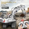 1:20 RC Car 2.4G Remote Control Excavator Construction Truck Dumper Bulldozer Crawler Engineering Vehicle Toys for Boys Kid Gift 1