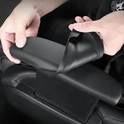 Car Handrail Protective Gloves For Tesla Model YL 2025+ Second Row Armrest Protective Cover Interior  Mouldings Car Accessories - Image 5