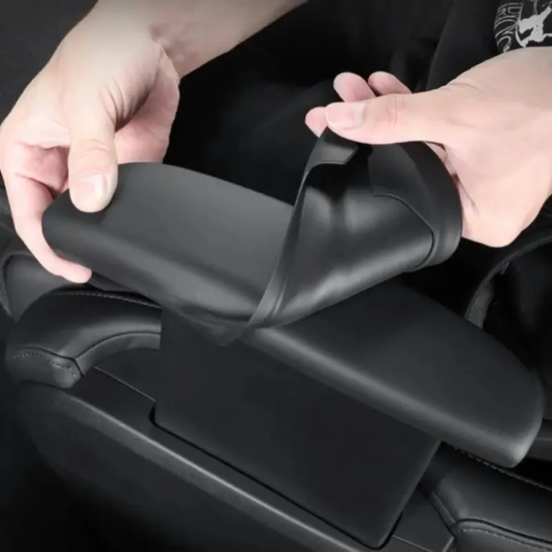 Car Handrail Protective Gloves For Tesla Model YL 2025+ Second Row Armrest Protective Cover Interior  Mouldings Car Accessories - Image 5