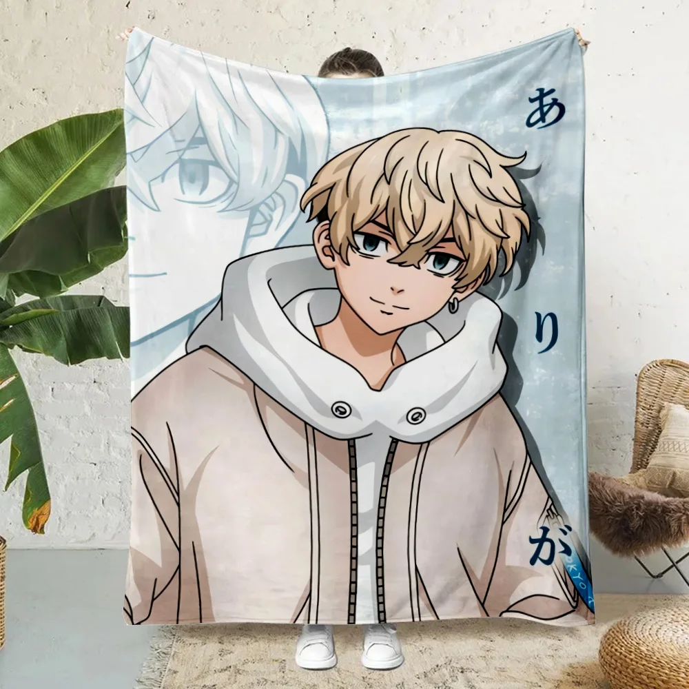 Hot Anime Tokyo Revengers Printed Blanket Picnic Blankets Warm Blanket Soft and Comfortable Blanket Home Travel Birthday Gift 2