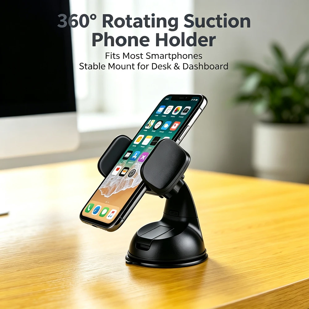 Universal Suction Cup Car Mount