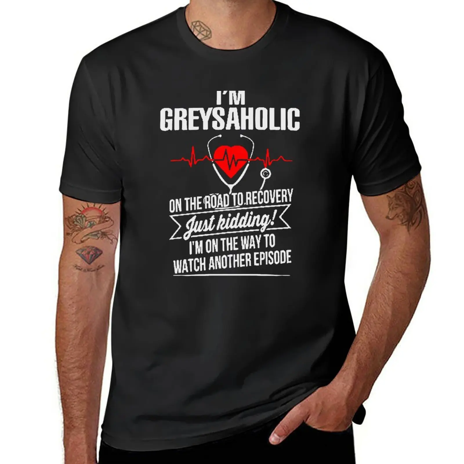 

New Trust Me I'm Greysaholic Grey Anatomy T-Shirt quick-drying t-shirt T-shirt short summer tops anime t shirts for men