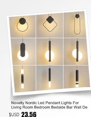 New Bedroom Bedside Pendant Lights Modern Minimalist Luxury Style Long Line Atmosphere Lamp Nordic Loft Decor Small Chandelier gold ceiling lights