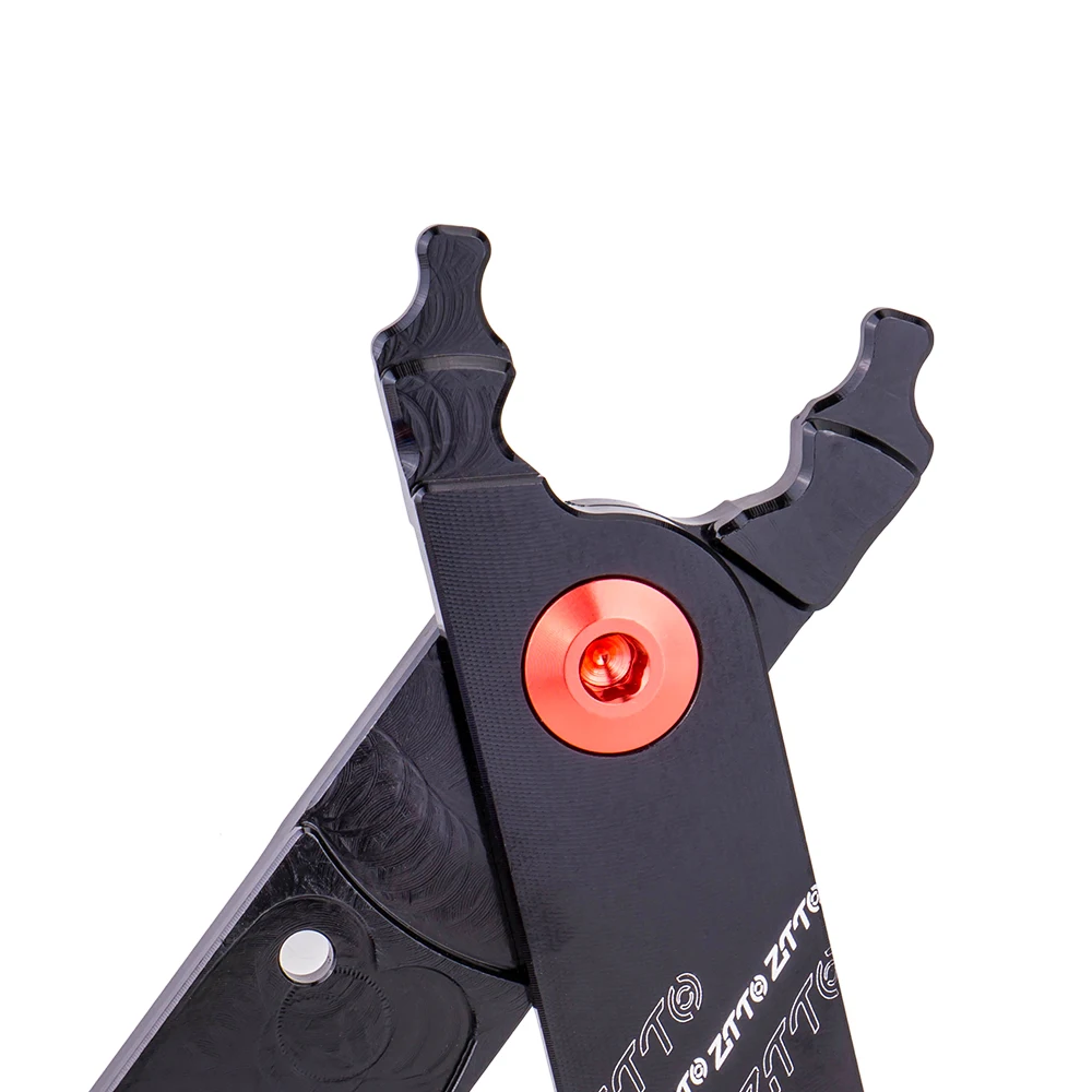 ZTTO Missing Link Plier Tool Bicycle, Tire Lever Missing Link Box Bicycle Master Link Plier Valve Tool 4 In 1 Multifunction Tool - Image 3